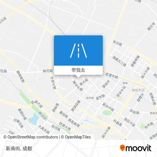 新南街地图