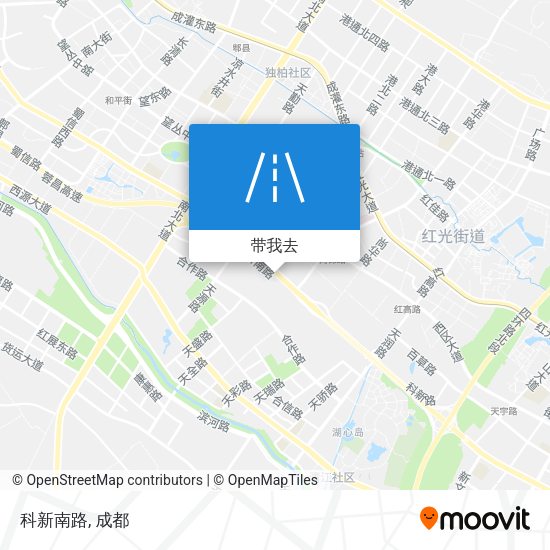 科新南路地图