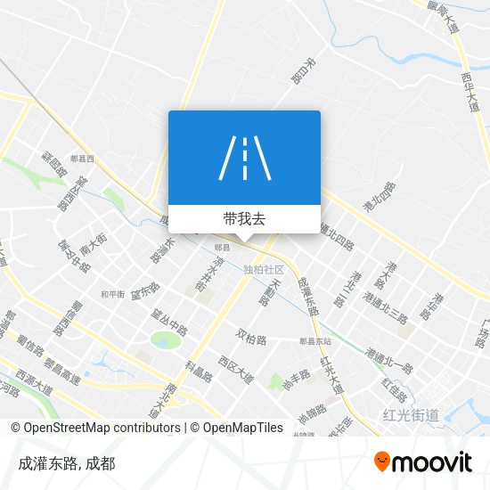 成灌东路地图