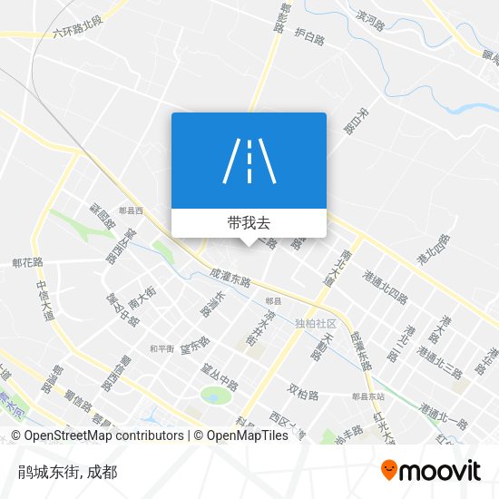 鹃城东街地图