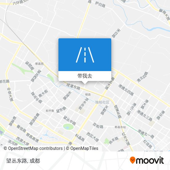 望丛东路地图