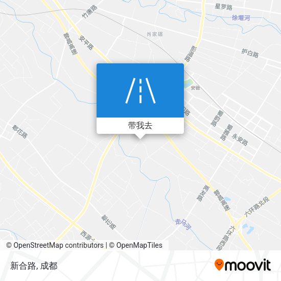 新合路地图