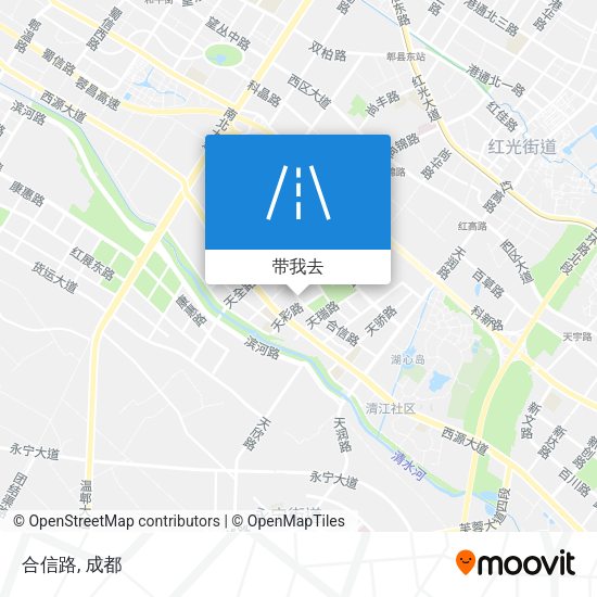 合信路地图