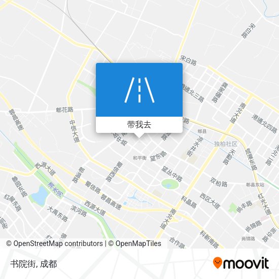 书院街地图