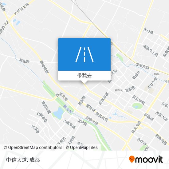 中信大道地图