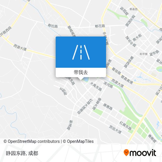 静园东路地图