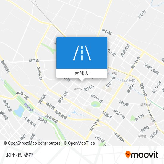 和平街地图
