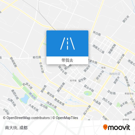 南大街地图