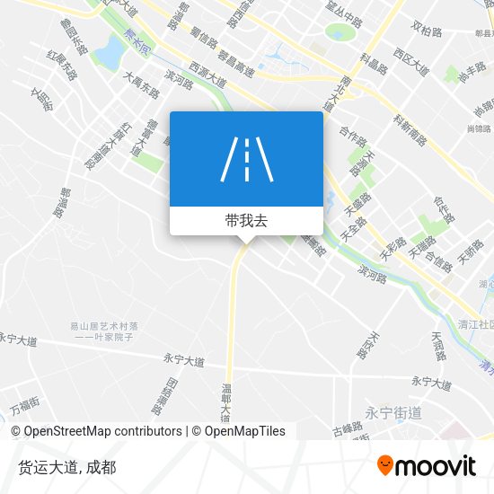 货运大道地图