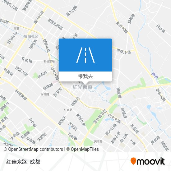 红佳东路地图