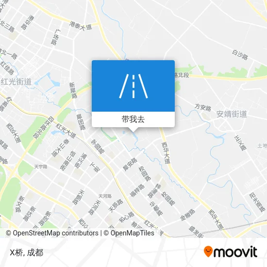 X桥地图