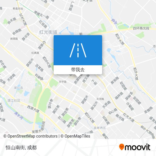 恒山南街地图
