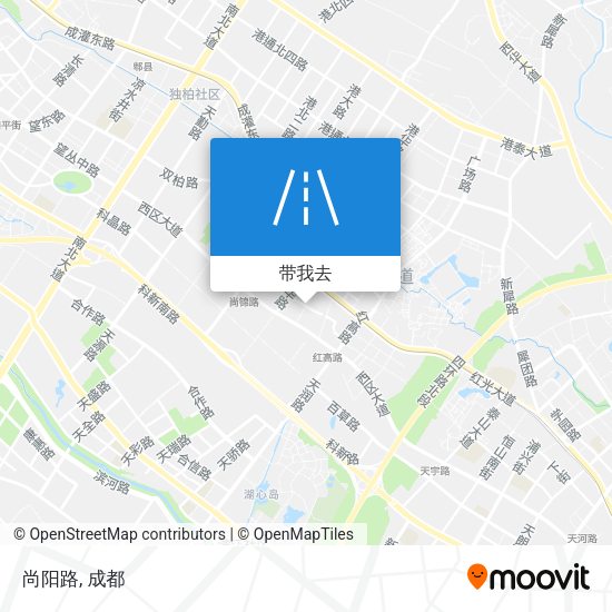 尚阳路地图