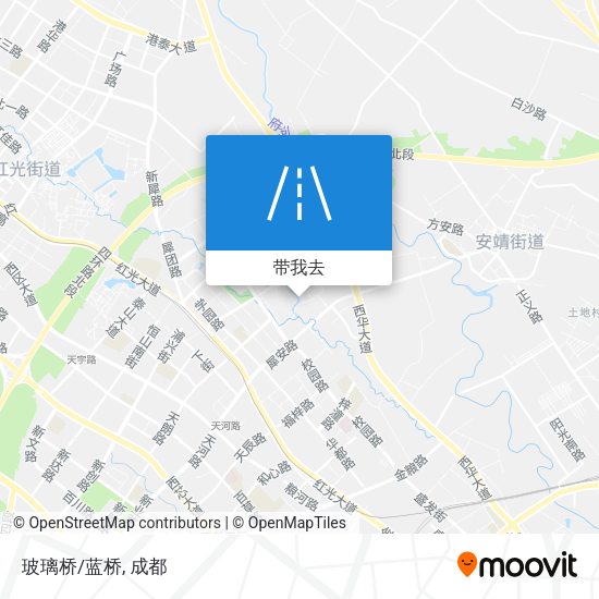 玻璃桥/蓝桥地图