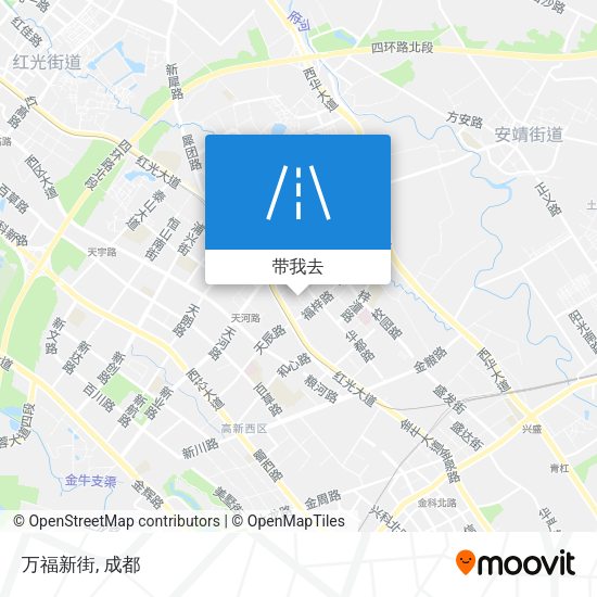 万福新街地图
