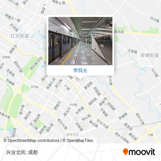 兴业北街地图