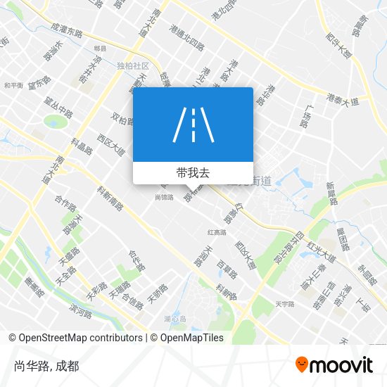 尚华路地图