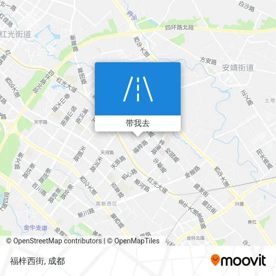 福梓西街地图