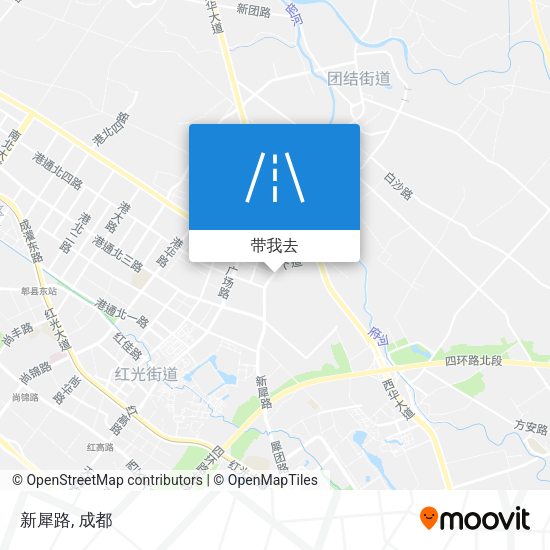 新犀路地图