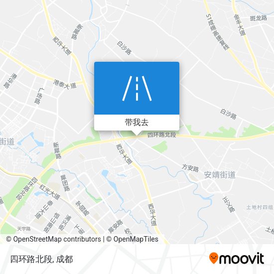 四环路北段地图