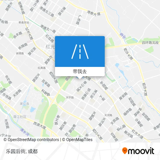 乐园后街地图