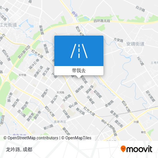 龙吟路地图