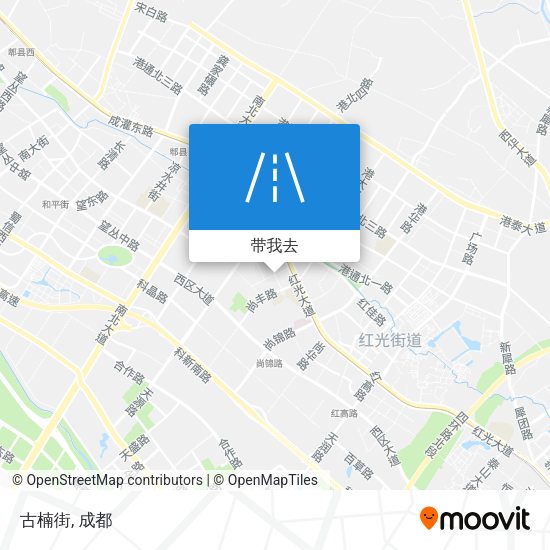 古楠街地图