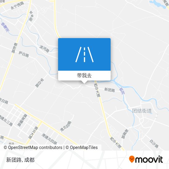 新团路地图