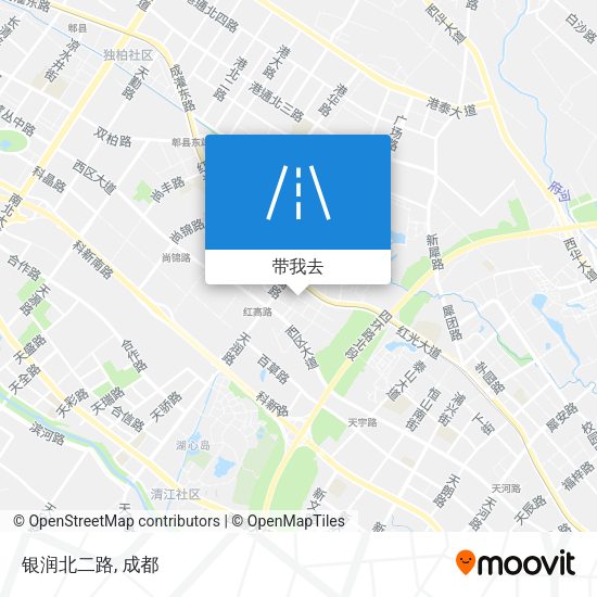 银润北二路地图
