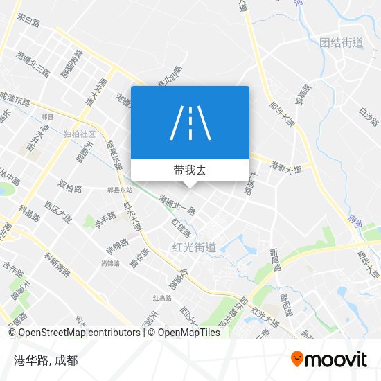 港华路地图