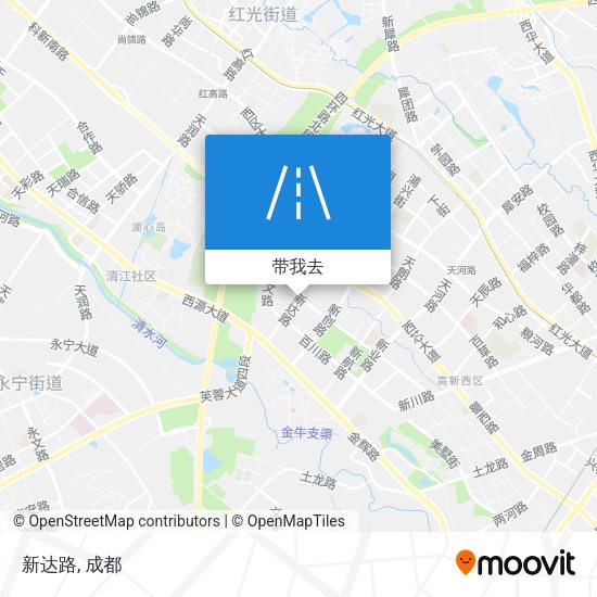 新达路地图