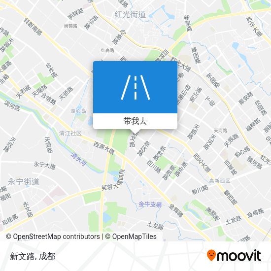 新文路地图