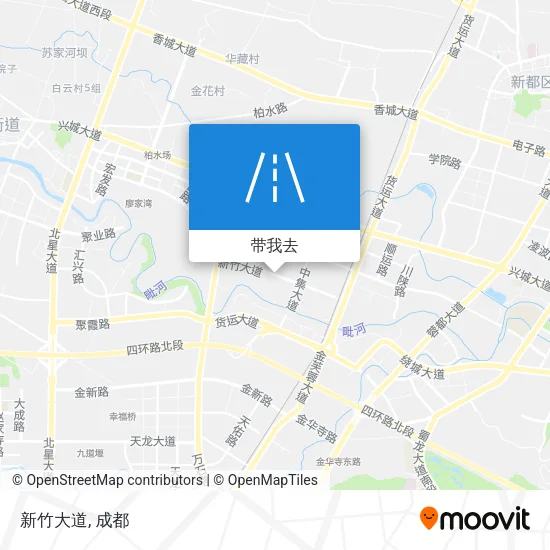 新竹大道地图