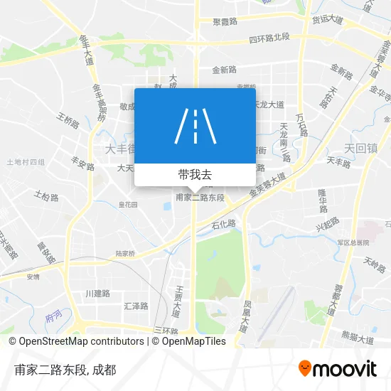 甫家二路东段地图