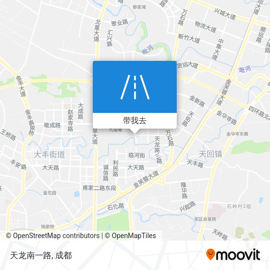 天龙南一路地图