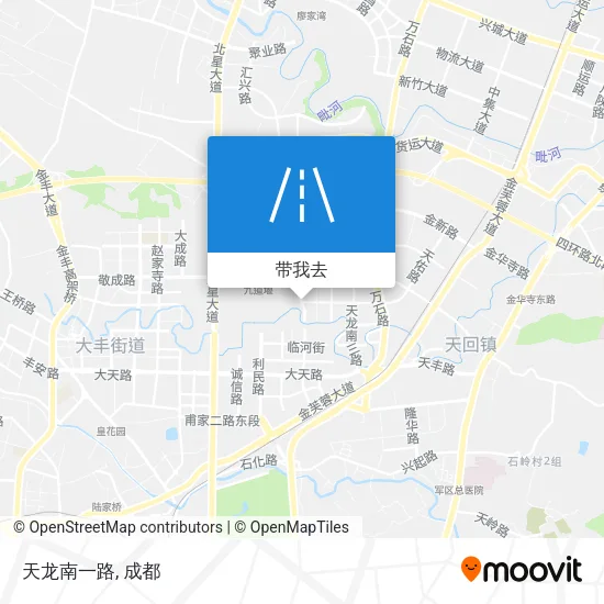 天龙南一路地图