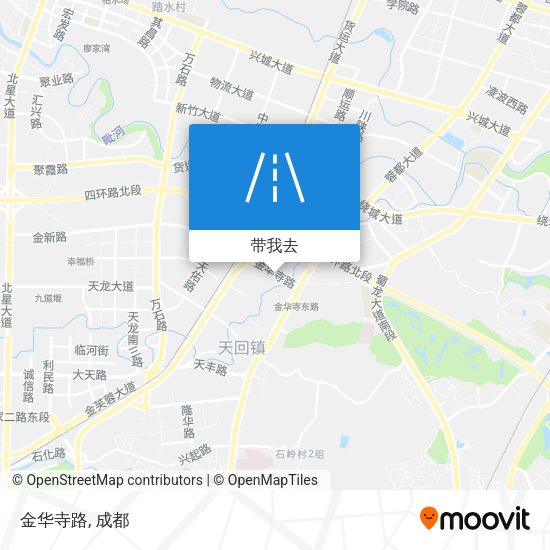 金华寺路地图