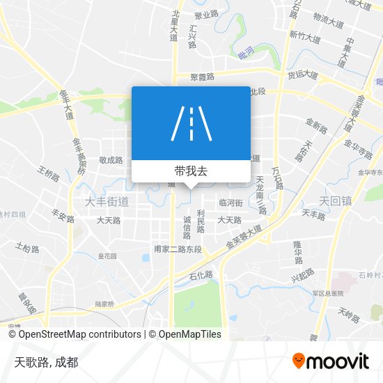 天歌路地图