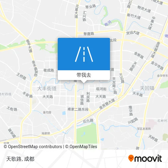天歌路地图