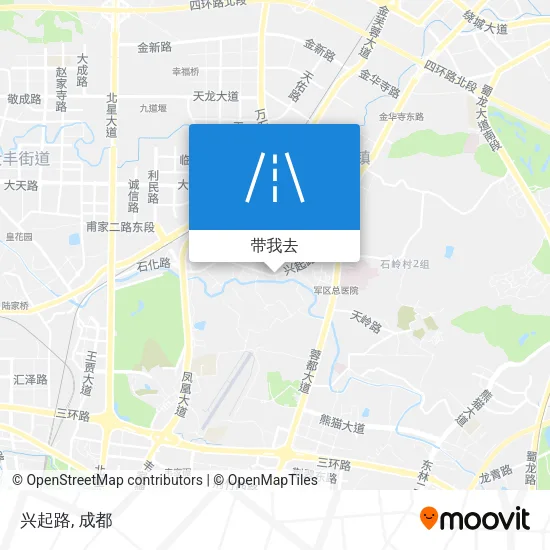 兴起路地图
