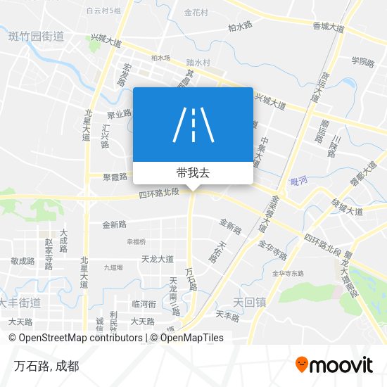 万石路地图