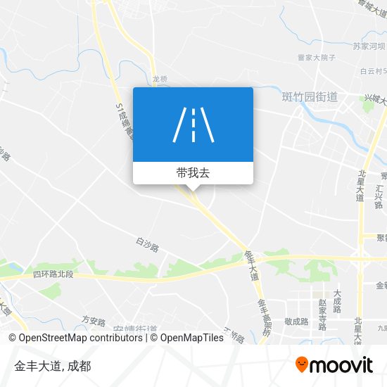 金丰大道地图