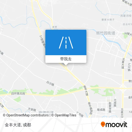 金丰大道地图
