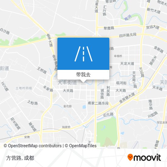 方营路地图