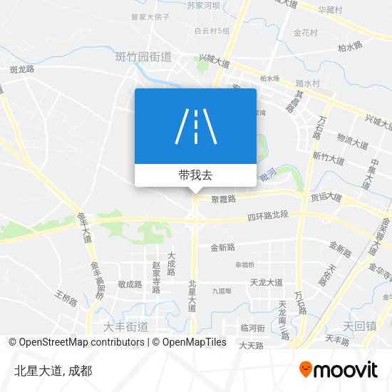 北星大道地图