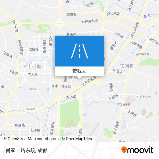 甫家一路东段地图