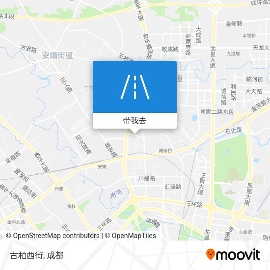 古柏西街地图