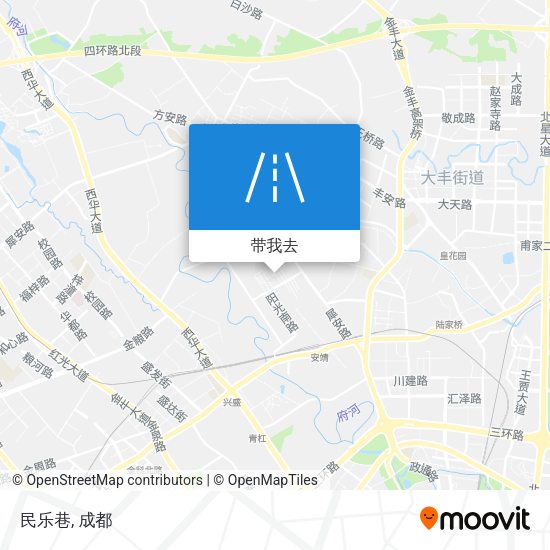 民乐巷地图