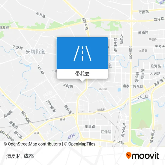 清夏桥地图