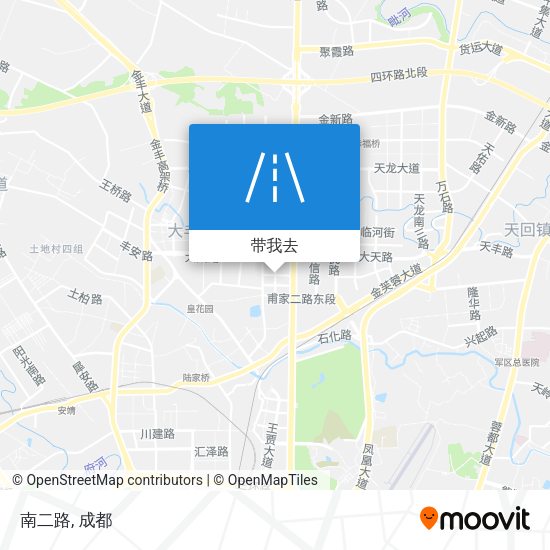 南二路地图